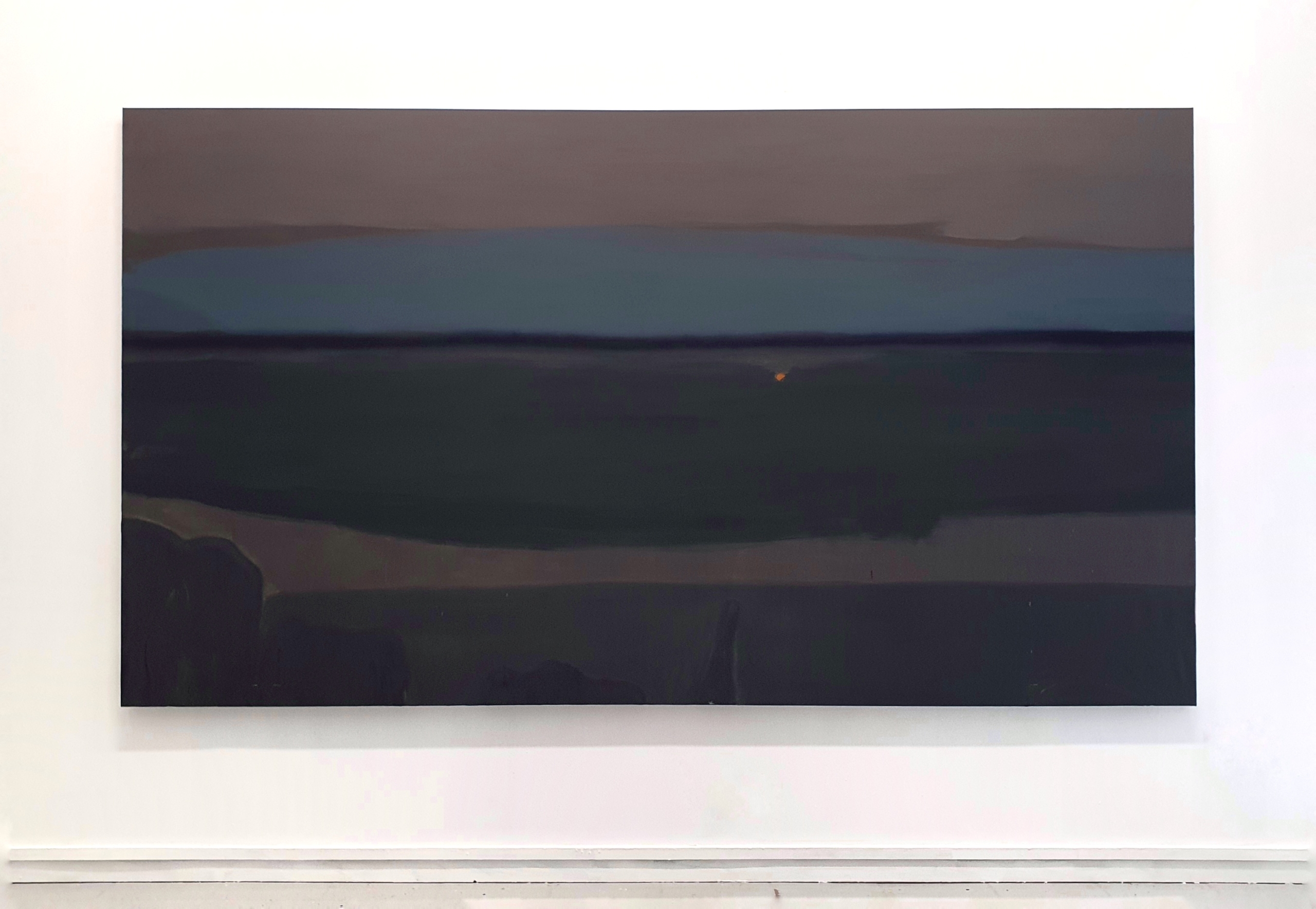 Vanishing Landscape 00 acrylique pastel et spray sur toile 300x170 cm 2020