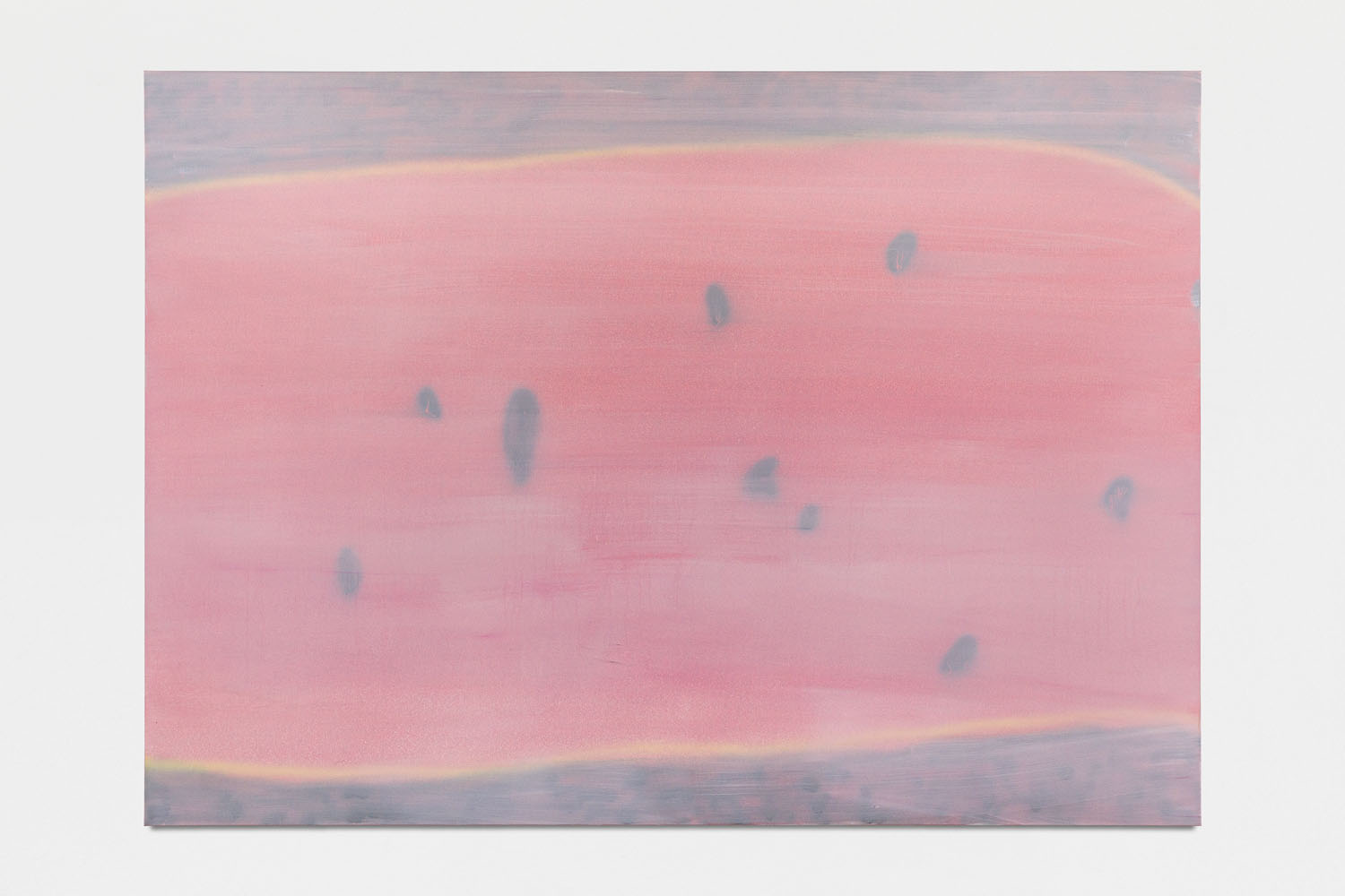 Vanishing Landscape 07 acrylique pastel et spray sur toile 200x280 cm 2021